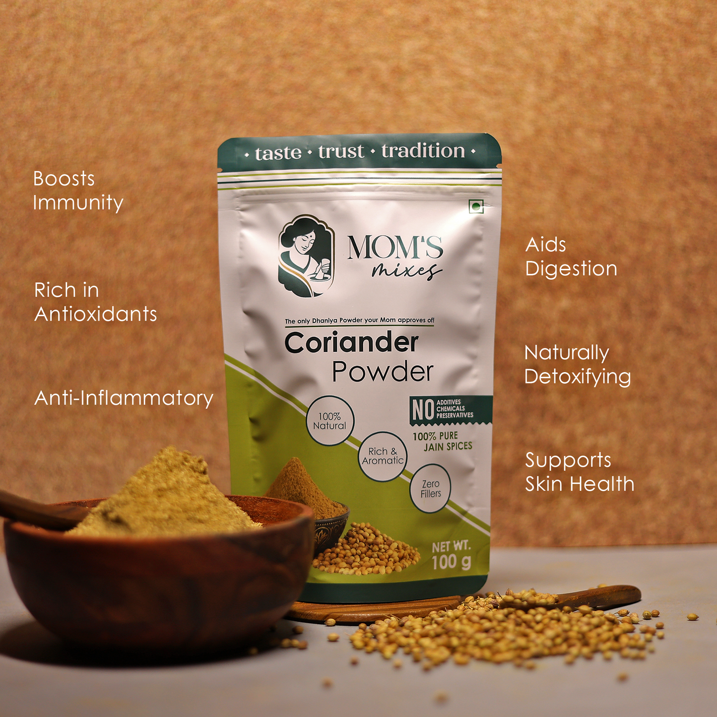 Mom's Mixes Clean Combo – Turmeric & Coriander
