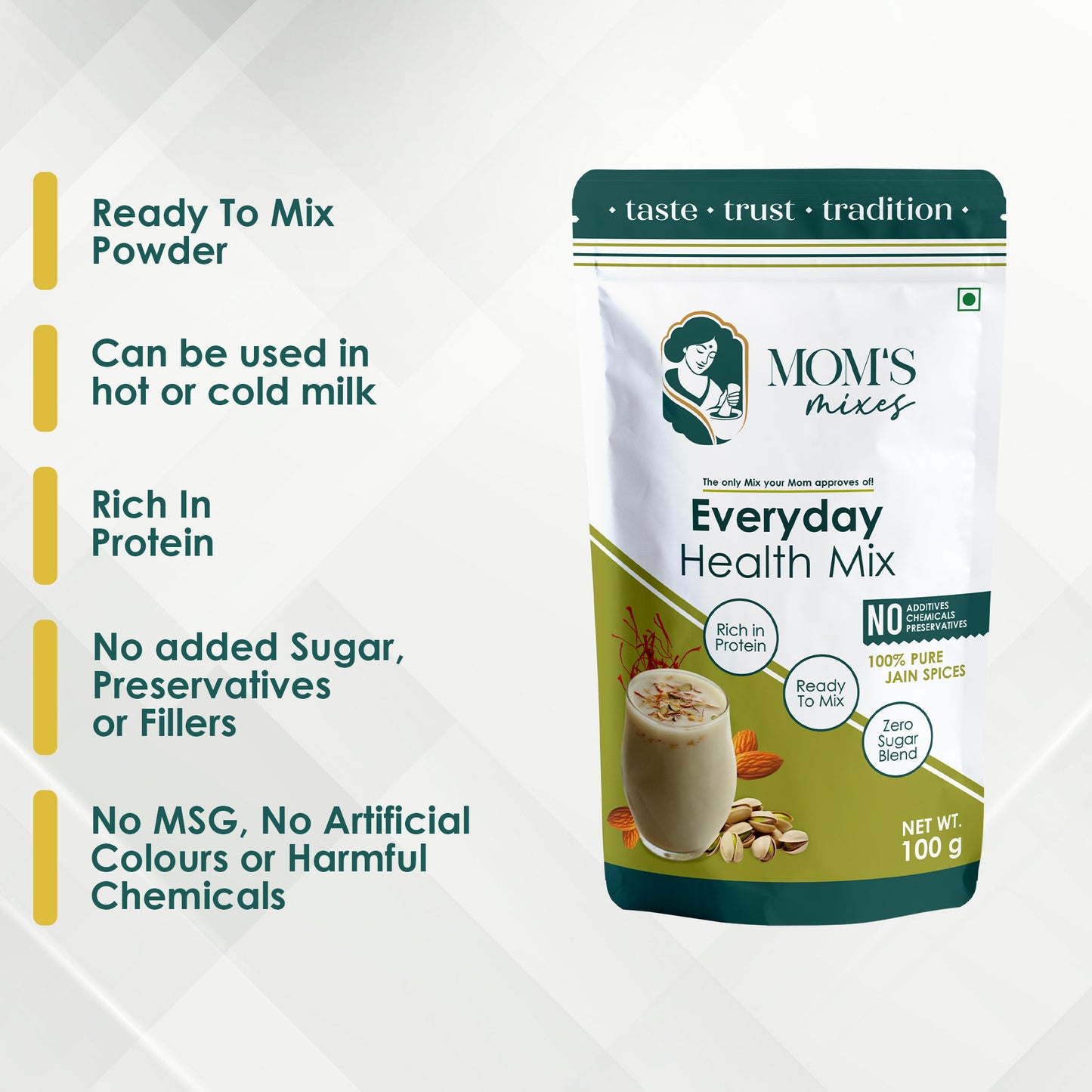Everyday Health Mix – High-Protein On-the-Go Drink (16g Protein), Zero Sugar