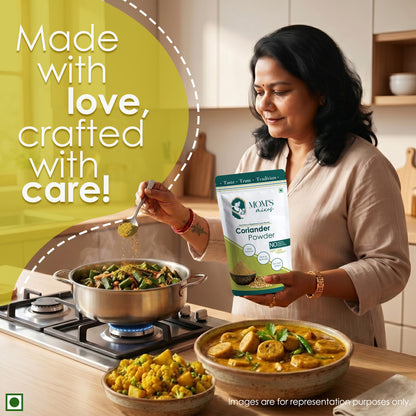Mom's Mixes Coriander Powder | Fresh & Aromatic Dhaniya