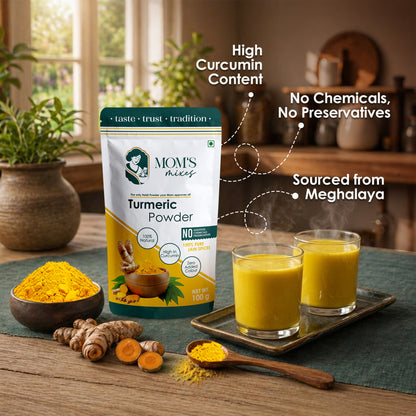 Mom’s Mixes 8-in-1 Combo | Magic Mix, Health Mix, Chole, Rajma, Sambhar, Garam Masala, Turmeric & Coriander | No Onion No Garlic | Ready to Cook | Just add Salt | 100g Each