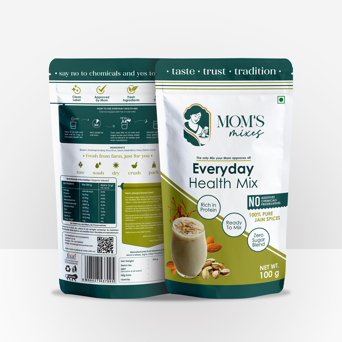 Everyday Health Mix – High-Protein On-the-Go Drink (16g Protein), Zero Sugar