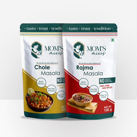 Mom's Mixes Punjabi Style Combo – Rajma & Chole