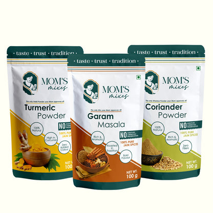 Mom's Mixes Turmeric Powder | High Curcumin | 100% Pure Haldi