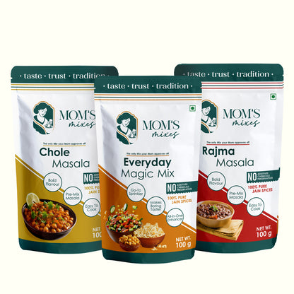 Mom's Mixes Rajma Masala | Complete Pre-Mix for Home Style Rajma
