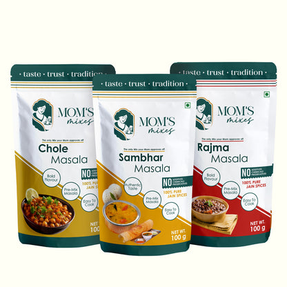 Mom's Mixes Chole Masala | Complete Pre-Mix for Authentic Chole