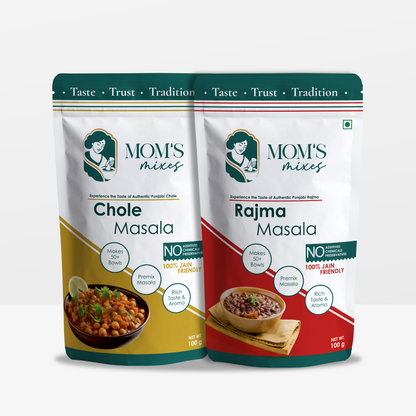 Mom's Mixes Punjabi Style Combo | Rajma & Chole Made Simple