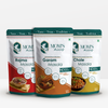 Mom’s Mixes Punjabi Classics Combo | Chole Masala + Rajma Masala + Garam Masala | No Onion No Garlic | Jain Premix Masala | Just add Salt | 100g Each