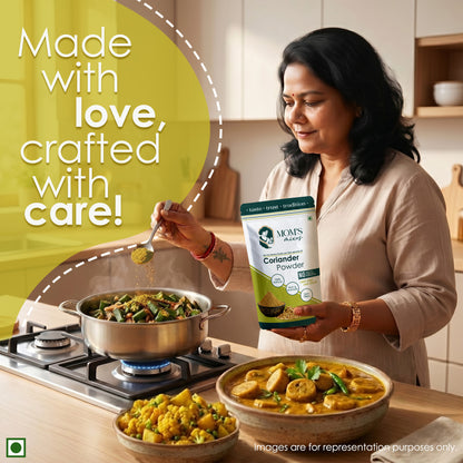 Mom's Mixes Coriander Powder | Fresh & Aromatic Dhaniya