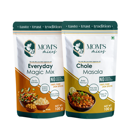Mom's Mixes Chole Masala | Complete Pre-Mix for Authentic Chole