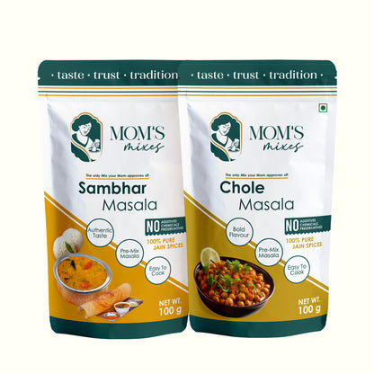 Mom's Mixes Chole Masala | Complete Pre-Mix for Authentic Chole