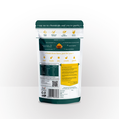 Mom's Mixes Turmeric Powder | High Curcumin | 100% Pure Haldi